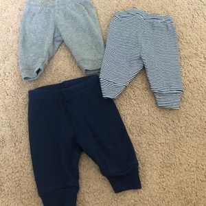 Newborn pants and bodysuits